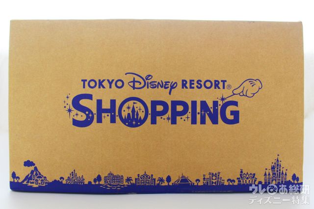 東京ディズニーリゾート・アプリで購入した商品の配送用の箱