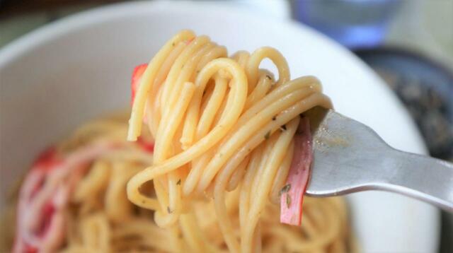 【マ・マー FineFast 高たんぱくタイプ】ソースもよくからんでモチモチ