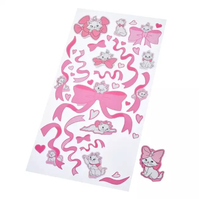 マリー おしゃれキャット シール・ステッカー リボン Sticker Collection 350円
