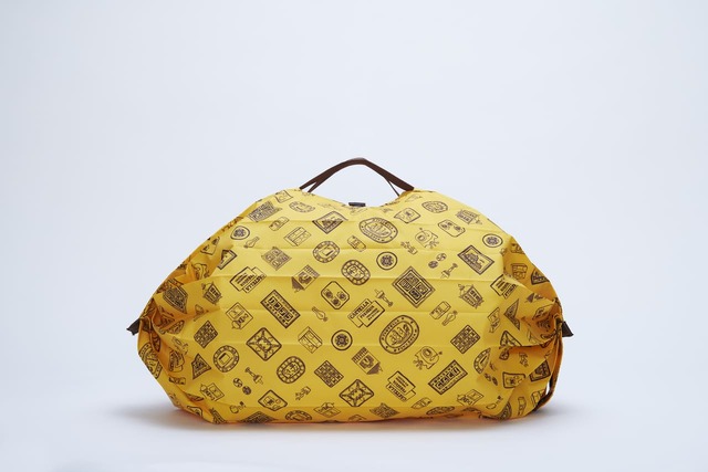 【福砂屋×シュパット コラボエコバッグ】「福砂屋オリジナルデザイン／ShupattoコンパクトバッグM」2,750円（税込）