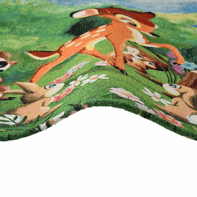 バンビ、とんすけ、フラワー マット Bambi 80years 4,180円