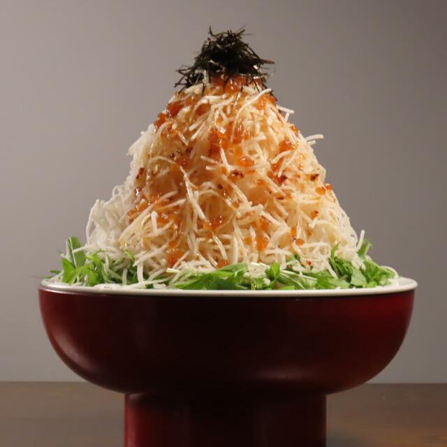 大根チョモランマサラダ