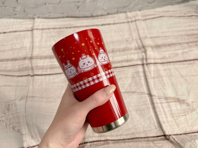 サイズは（約）高さ15× 飲み口外径8.6cm。容量は550mLでドリンクがたっぷり楽しめます