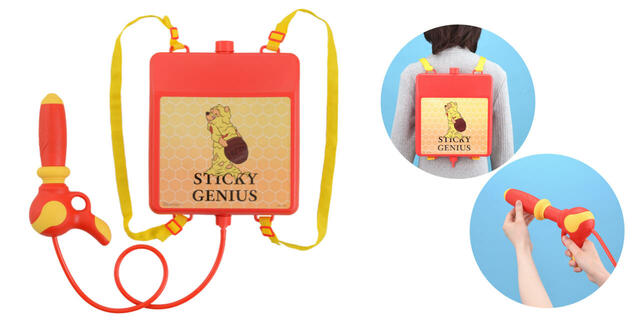 くまのプーさん プラチナムザッカ水鉄砲リュック FUNNY STYLE POOH