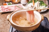 氷温熟成豚ロースのしゃぶしゃぶ