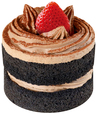 「真っ黒ショートケーキ」＜8月22日（火）発売、税込680円＞【裏不二家の日】