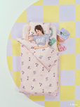 Minnieプリント2点セット（シングル） 14,960円｜gelato pique Sleep ディズニーミッキー＆ミニーコレクション