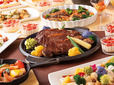 「牛サーロイン肉のステーキ」<期間:2026年1月9日~3月15日の金・土・日曜日>【サーロインステーキ&苺スイーツが食べ放題!「東京ベイ舞浜ホテル ファーストリゾート」の“金・土・日限定ディナービュッフェ”】