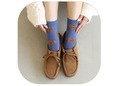 【ミッフィー×靴下屋】「ボリスモール総柄ソックス」1,760円/モールの立体感と配色がおしゃれでボリスファンにはたまらない1足
