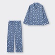 サテンパジャマ｜2,990円｜GU「ちいかわ」コラボコレクション第3弾