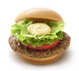 とびきりハンバーグサンド＜トマト＆レタス＞