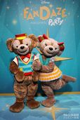 Disney FanDazeのダッフィー&シェリーメイのペアグリーティング