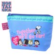 【PLAZA】「スヌーピー PEANUTS NOSTALGICA ノスタルジカ 舟形ポーチ」1,760円／舟形なのでマチ付き大容量！