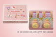 「＜サンリオキャラクターズ＞ティータイムギフト（9個入）」＜価格：972円（税込）＞【【コージーコーナー×サンリオ】コラボギフト「サンリオキャラクターズ ララプランタン」発売♪コラボ限定デザイン全6種類が登場！】
