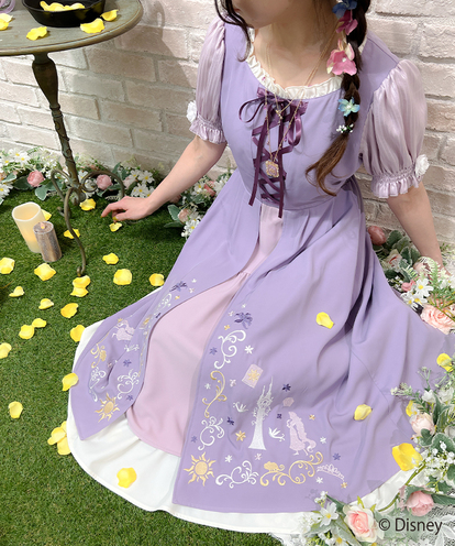 ディズニー新作アパレル】可憐すぎてうっとり…！ラプンツェルのドレス