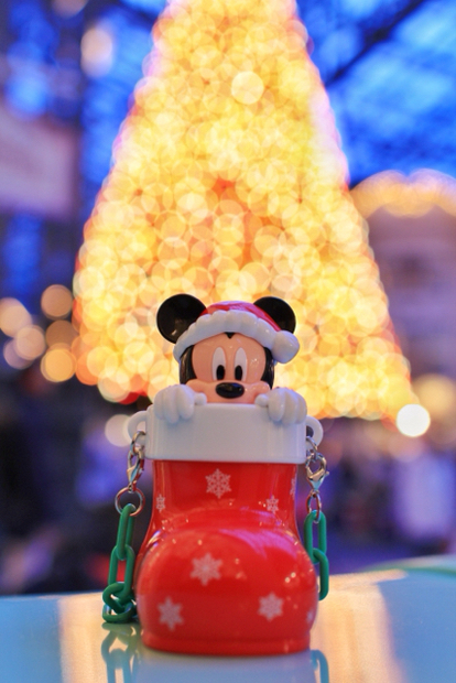 ミッキー】この可愛さはクリスマスの奇跡! 2015限定ミニスナックケース