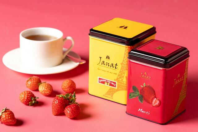 「紅茶イメージ」<平日 5,940円/土・日・祝日7,590円>【ラッキーキャット&ストロベリー アフタヌーンティー ブッフェ】