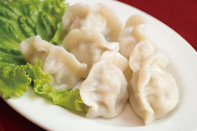 中国料理 東順永　水餃子（6個）480円（税別）