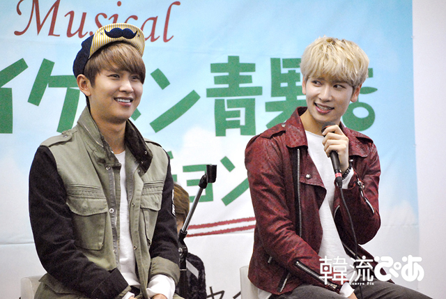 ミヌ(ZE:A)とセヨン(CROSS GENE)は共演ですっかり仲良しに