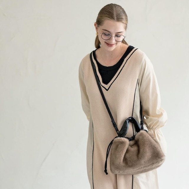 HAYNI「Dollfur ドルファ」ショルダーで使ってもかわいい！