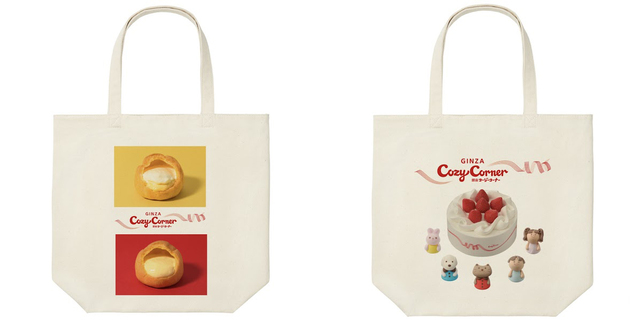 トートバッグデザインイメージ【銀座コージーコーナー×ユニクロ「UTme!」コラボ】