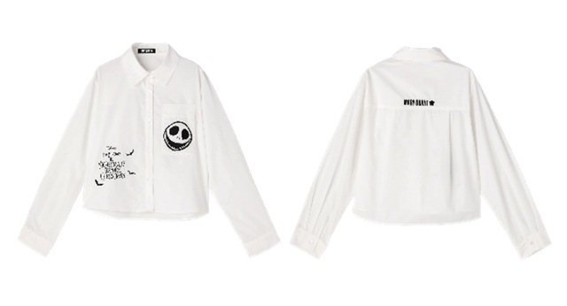 ジャックデザイン ブラウス 15,950円|マリークワント ナイトメアー・ビフォア・クリスマス デザイン コレクション