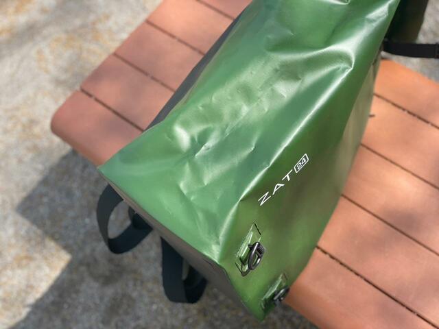 【WORKMAN　ZAT ドライバッグ バックパックタイプ】マチもしっかり