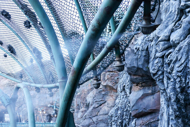 ミストの出ているスポット（ミステリアスアイランド）