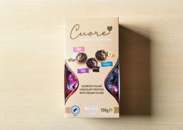 【コストコ ウィターズ クオーレ イタリアンチョコレート 550g 1498円】イタリアを代表するメーカー・ウィターズの商品