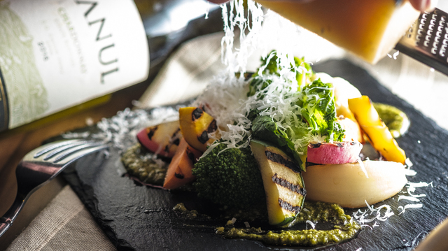 野菜のグリル ベラ・ロディチーズがけ