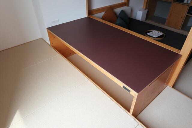 【BEB5土浦】ヤグラルーム 掘りごたつ風のべ地とテーブル