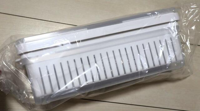 【ニトリ 1台10役スライサーセット・長方形】ホルダーに4種類の替え刃を取り付けて使います  