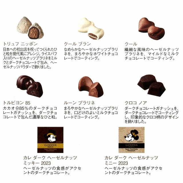 【GODIVA】ミッキー&ミニー グランプラス DISNEY VALENTINE 2023 8,856円
