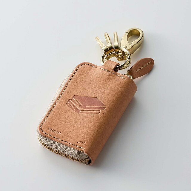 栃木レザー製本革スマートキーケース［日本製］「ムーミン」｜