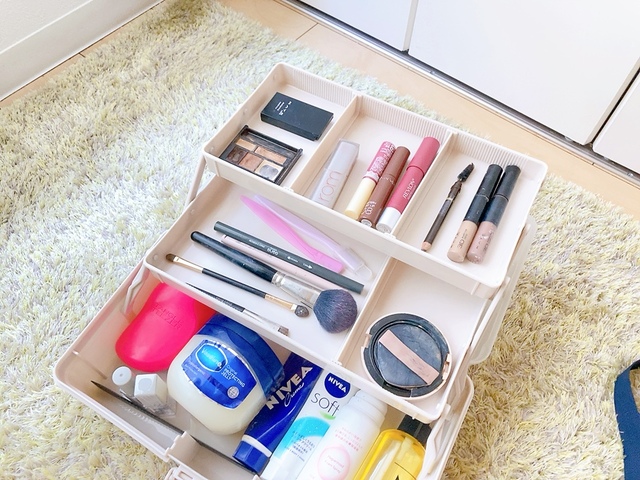 【3COINS ツールボックス】大量のものを一気に広げられるのが良いですね