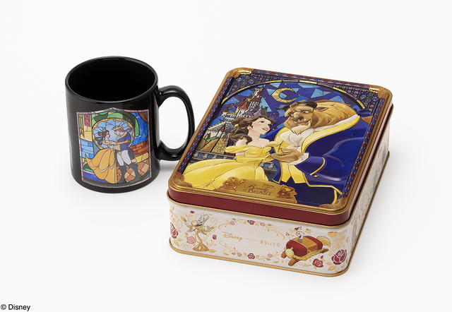美女と野獣/ショコラサンド「見ぃつけたっ」感温マグカップセット 6,050円|Disney SWEETS COLLECTION by 東京ばな奈