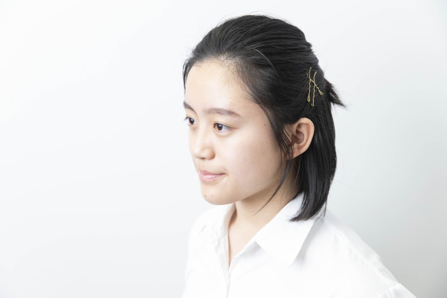 ピン同士をクロスさせてもかわいい