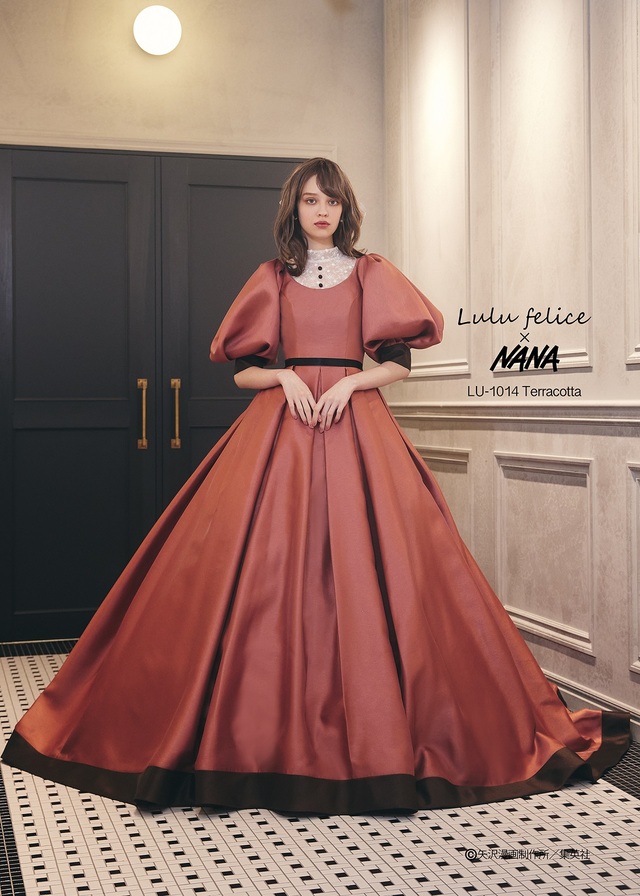 「Lulu felice×NANA」新作ウェディングドレス LU-1014_Terracotta