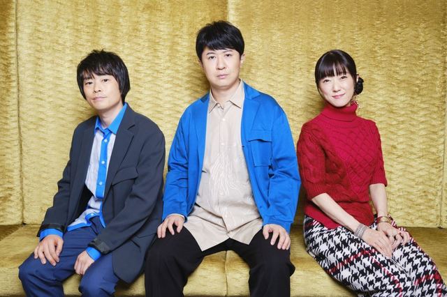 （左から）阪口大助、杉田智和、釘宮理恵