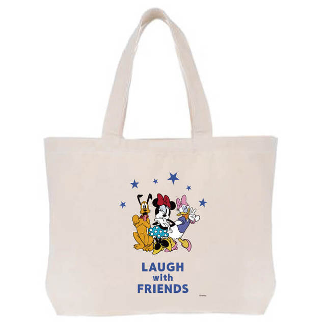 【D-Made】トートバッグ プルート&ミニー&デイジー 国際フレンドシップデー よしもと芸人コラボ ぼる塾4,290円