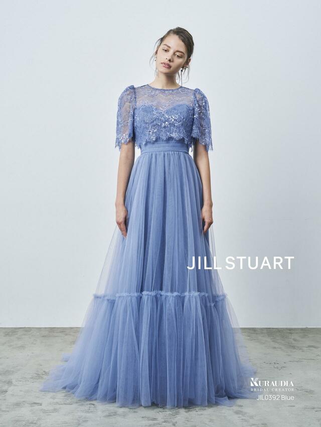【JILL STUART（ジルスチュアート）新作ウェディングドレス】JIL0392-Blue