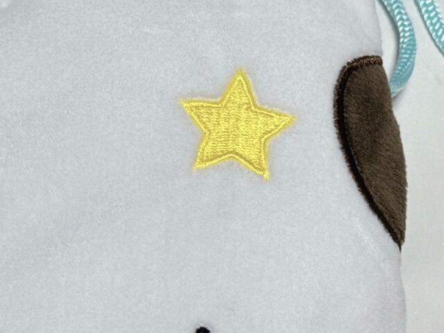 【カルディ クリスマスポシェット2025（シマエナガ）】クリスマスらしい星モチーフ付き！