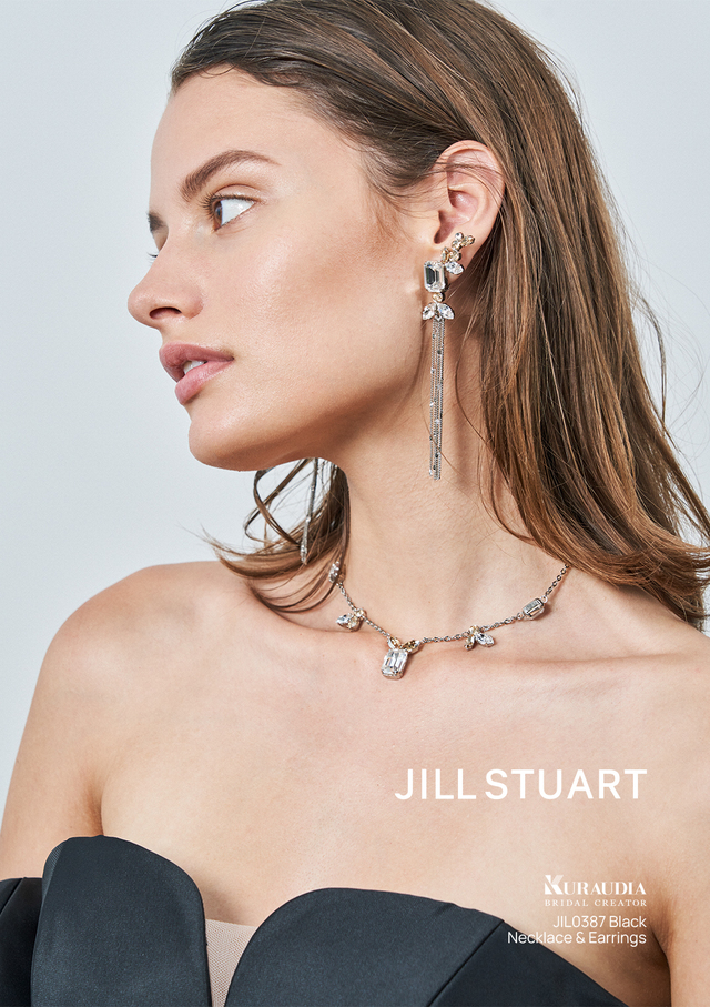 【JILL STUART（ジルスチュアート）新作ウェディングドレス】JIL0387-Black