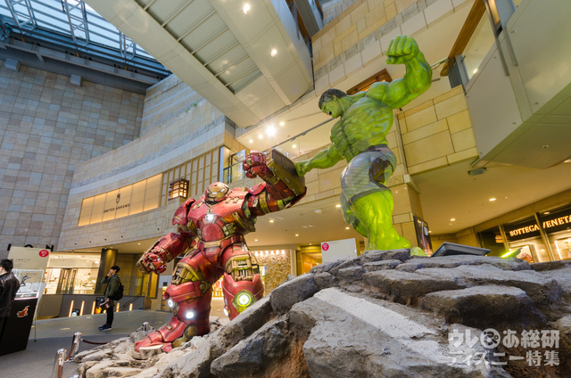 マーベル プロジェクト＠六本木ヒルズ｜ハルク vs ハルクバスター