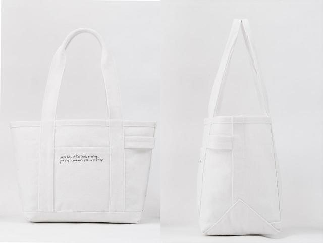 トートバッグ サイズ（約）⾼さ24×幅43×マチ15cm・持ち手の⻑さ54cm