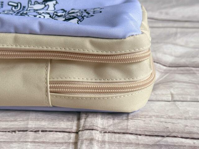 2層構造で仕分け収納が可能！