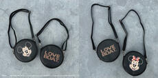 LOVEBOAT / Mickey&Minnie / CIRCLE Shoulderbag ¥4,290