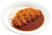 厳選カレーチェーン店／カレーショップ C&C　三元豚ロースかつカレー 650円