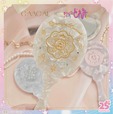 【GAACAL×おジャ魔女どれみ25周年記念のコラボ商品第3弾】お出かけ先でのメイク直しに使いやすいコンパクトなミラー