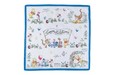 ハンカチ 1,600円|縦約50×横約50cm|東京ディズニーリゾートAfternoonTeaプロデュース限定アイテム第3期「くまのプーさん」|東京ディズニーランド「ホームストア」、東京ディズニーシー「ベッラ・ミンニ・コレクション」